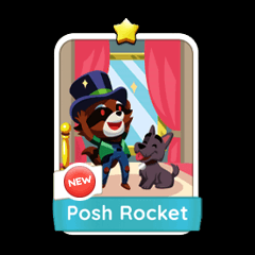 ✫Monopoly Go Stickers✫ Posh Rocket(1 Star) 0